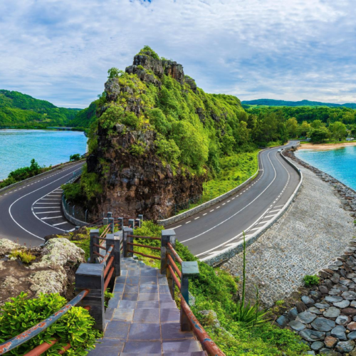Mauritius coastline